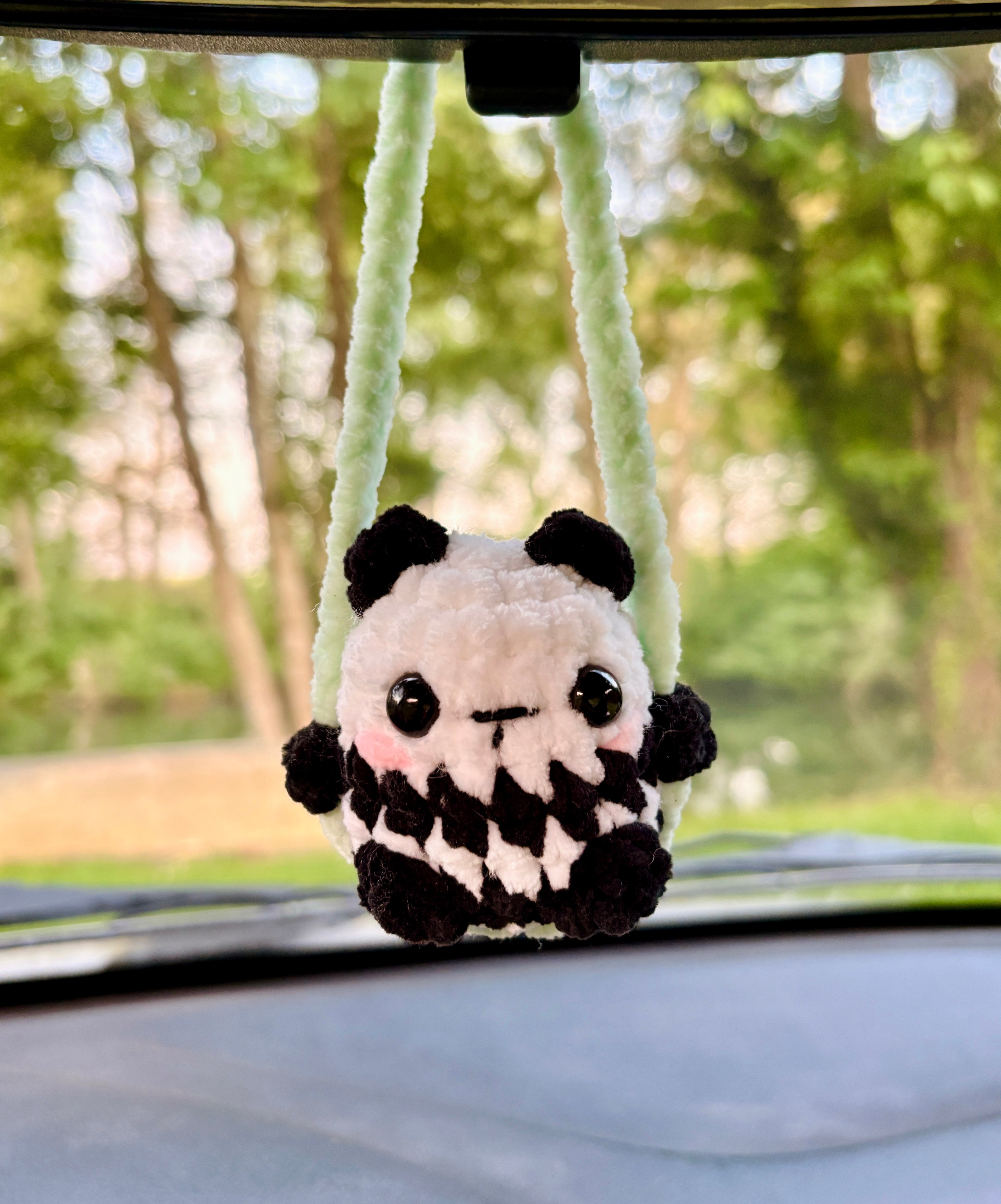 Panda pour rétroviseur