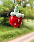 Porte-clés fraises